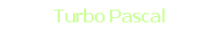 Turbo Pascal